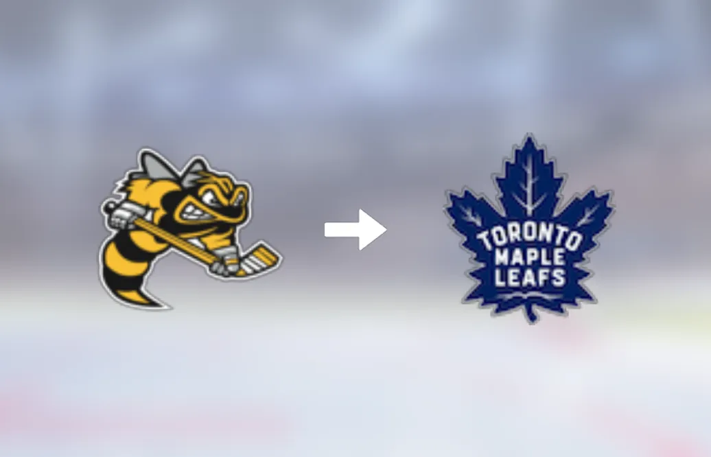 Förre Sarnia Sting-spelaren klar för spel i Toronto Maple Leafs