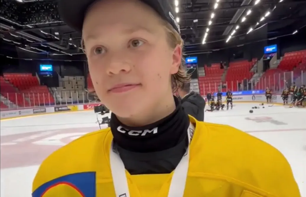 Ossian Herrlin efter TV-pucksguldet
