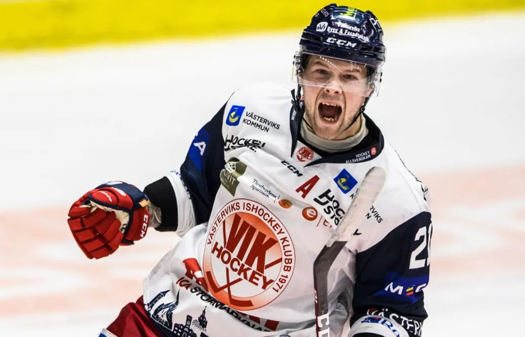 Victor Öhman gjorde två mål när Västervik vann mot BIK Karlskoga