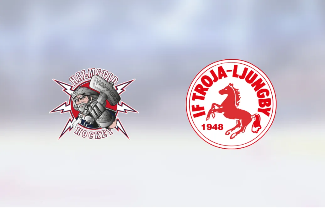 Troja/Ljungby avgjorde i sista perioden och vann mot Halmstad HF
