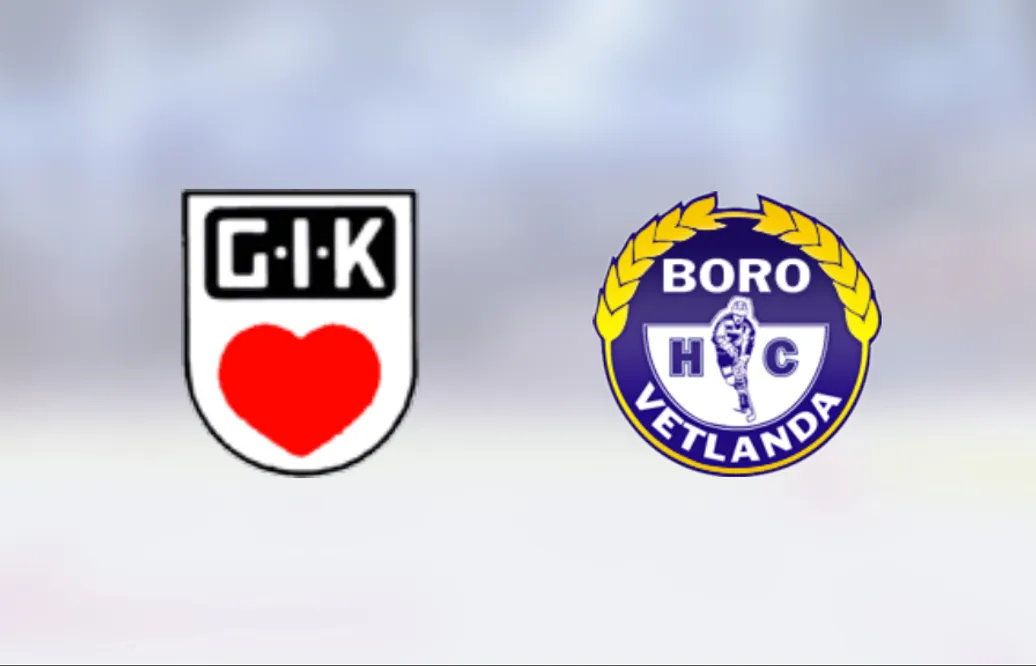 Boro/Vetlanda vann toppmötet mot Grästorps IK med 2-1
