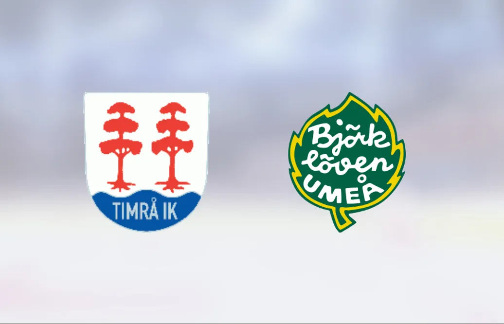 Timrå vann och kvitterade mot Björklöven