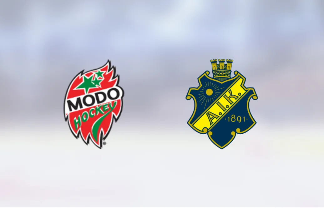 Valdemar Johansson gjorde två mål när AIK vann mot Modo J20