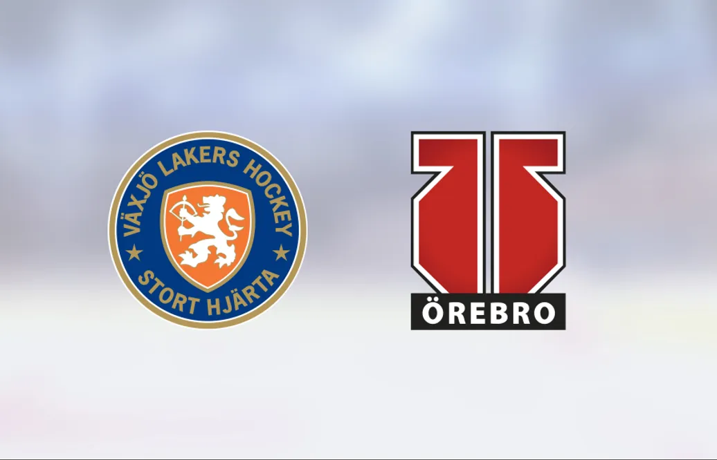 Växjö vann rysaren mot Örebro Hockey