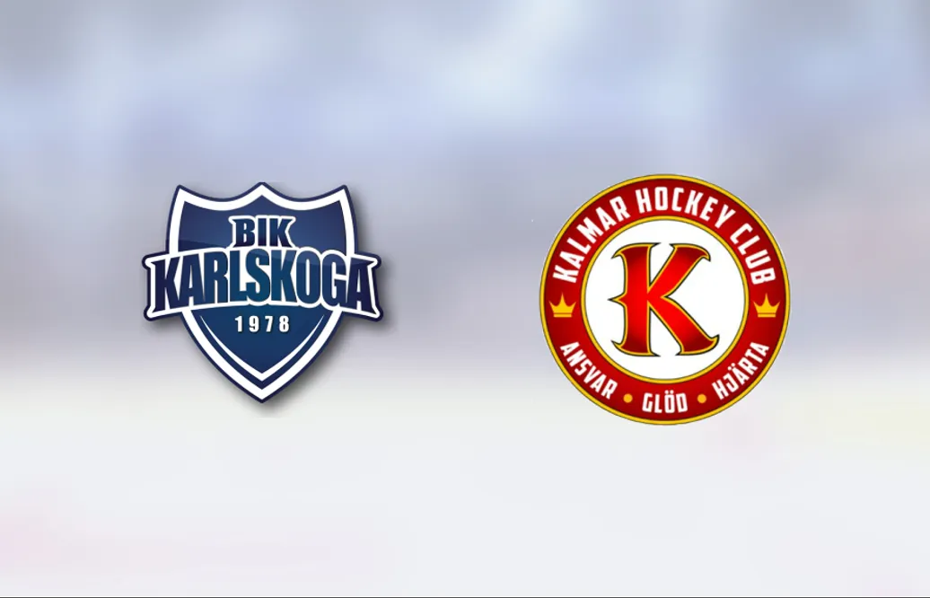 Bik Karlskoga utjämnade serien mot Kalmar