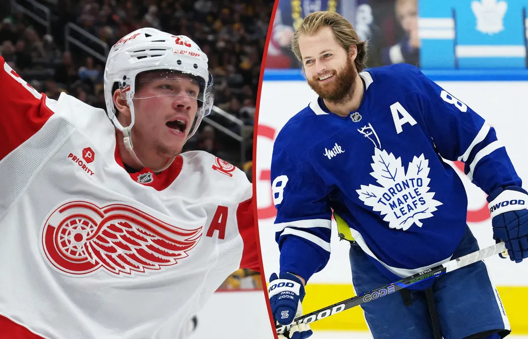 Lucas Raymond och William Nylander går in på topplistan. 