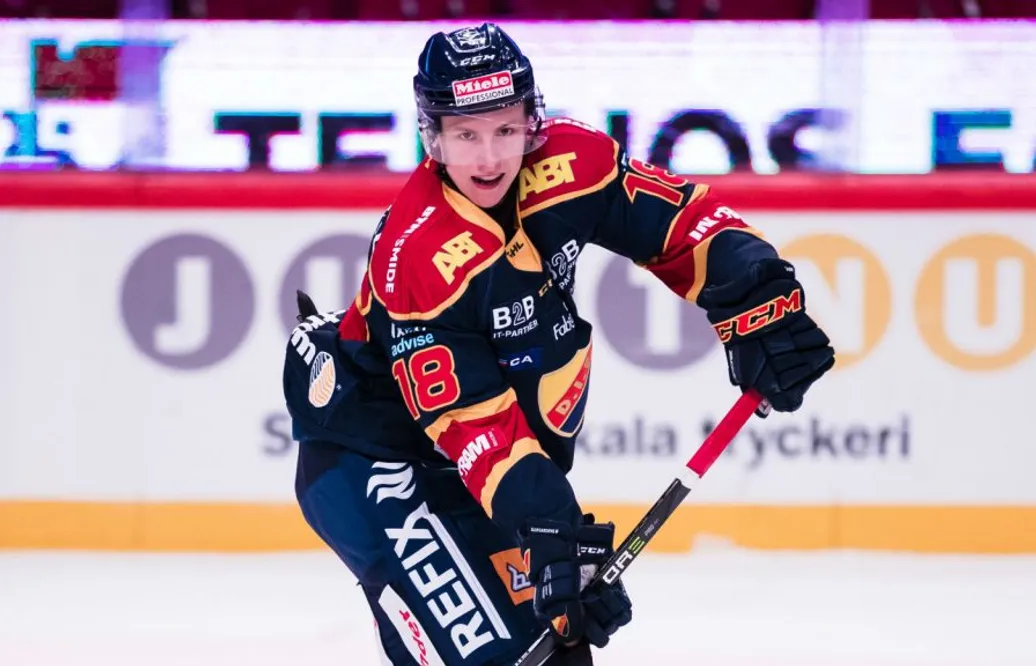 Ska använda Hockeyallsvenskan som språngbräda mot JVM: ”Måste spela seniorhockey”