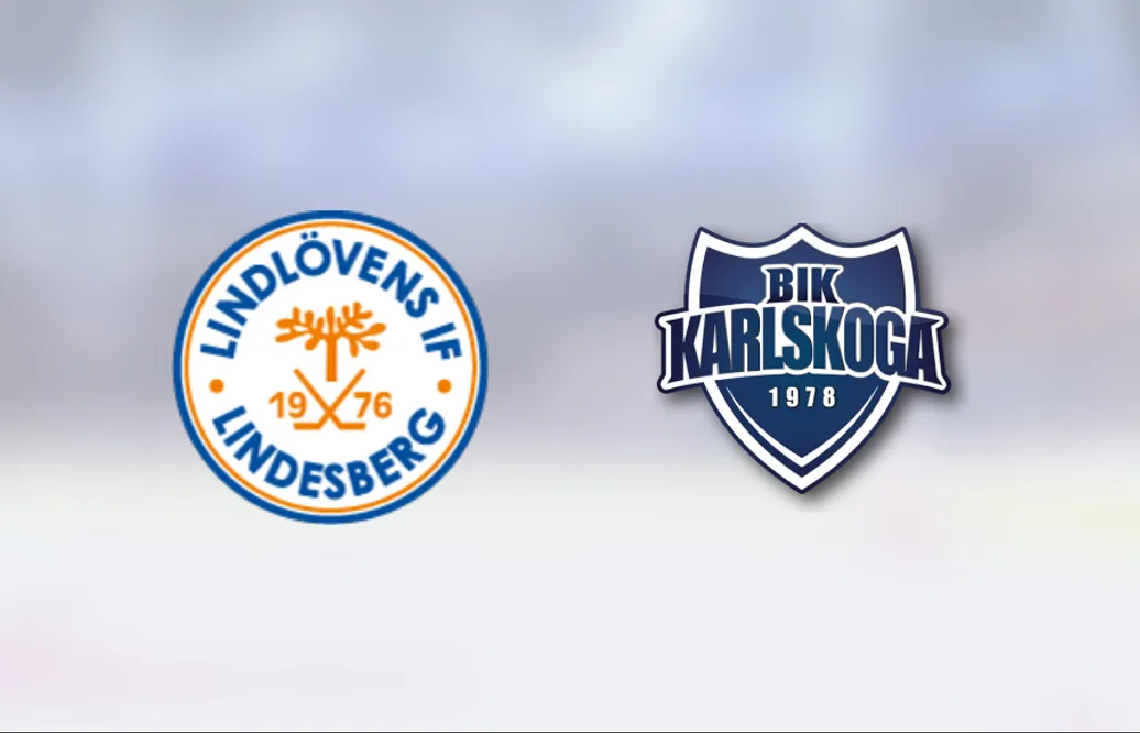 Seger med 4-1 för Lindlöven mot Karlskoga 2