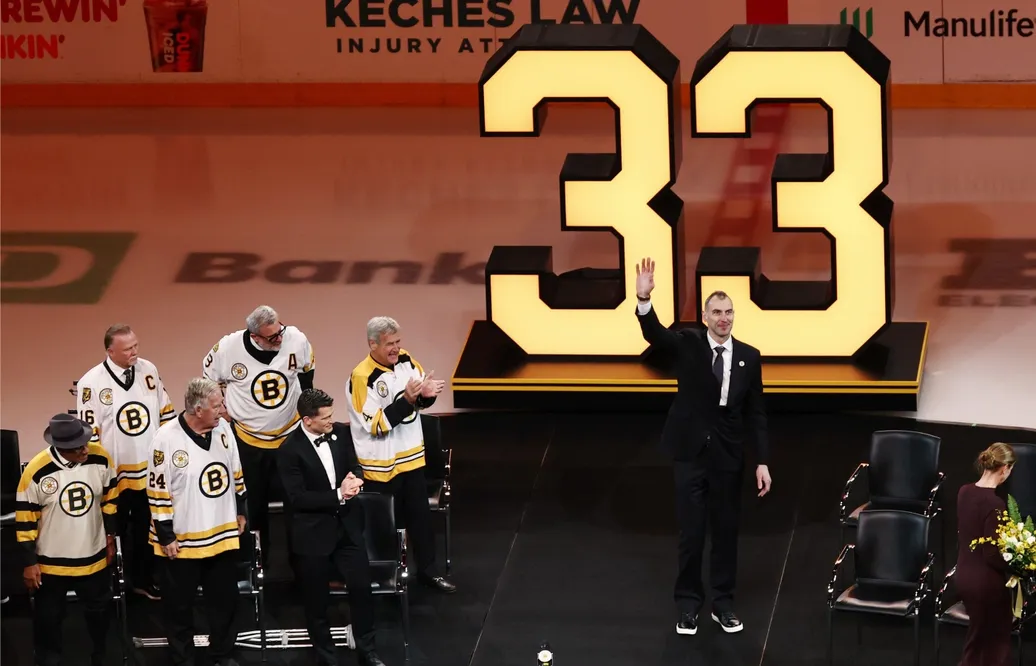 Chara förevigades i Boston: "Han är en legend"