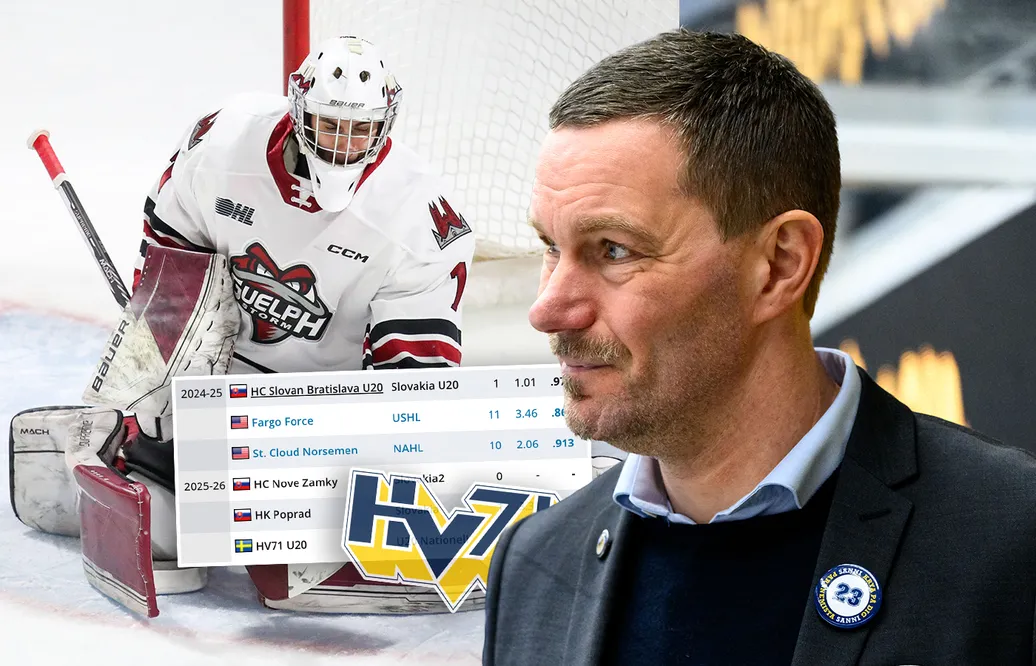 HV71:s dolda drag - ny målvakt på plats: "Tvungna"