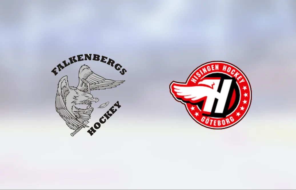 Johnny Öberg tvåmålsskytt för Hisingen i segern mot Falkenberg