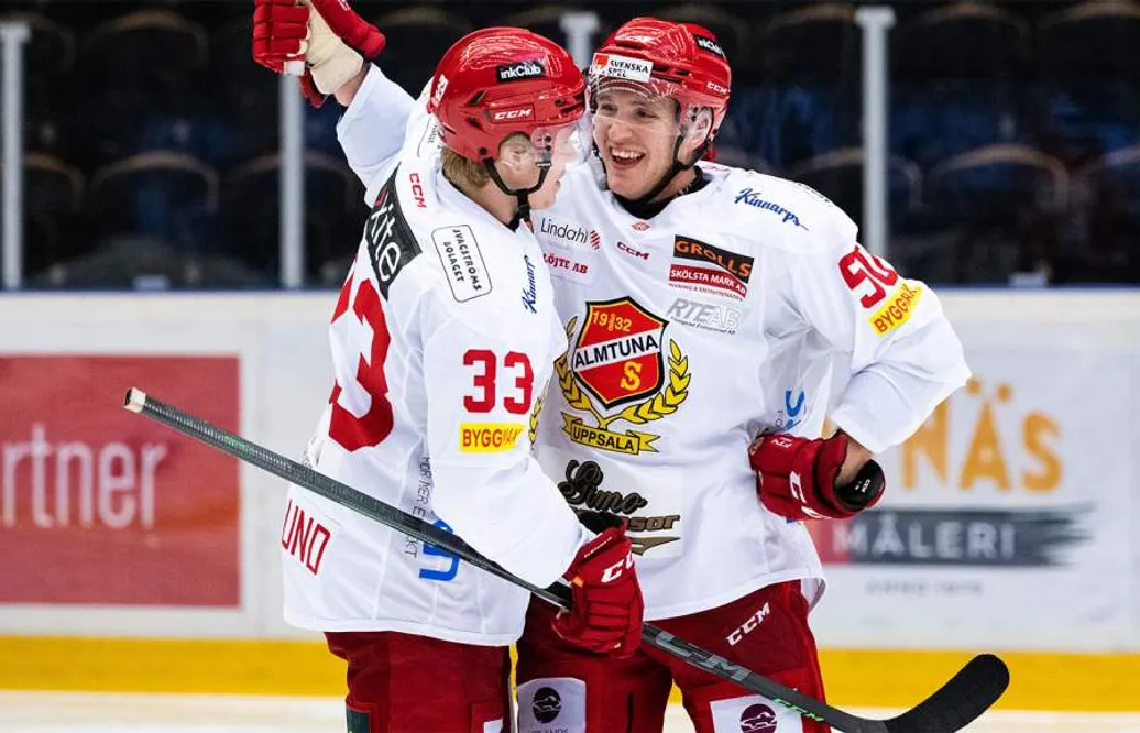 Almtuna avgjorde tät match mot SSK i tredje perioden
