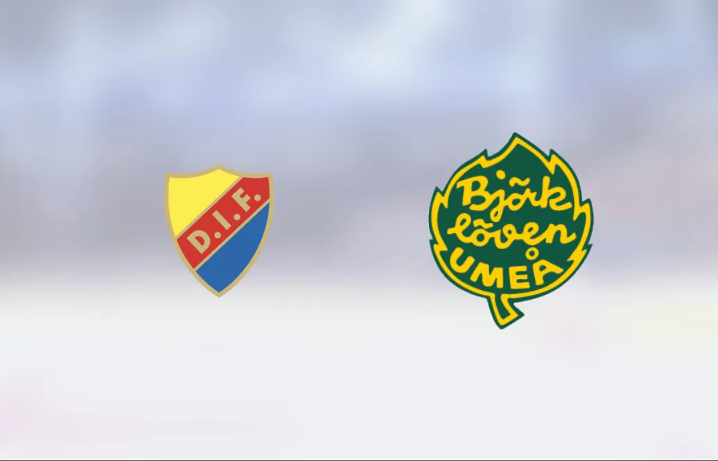 Björklöven vann mot Djurgården på bortaplan