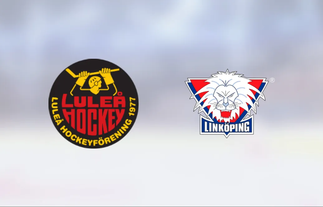 Luleå höll nollan och tog stark seger mot Linköping