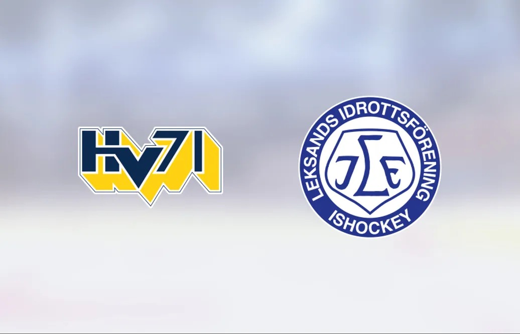 Filip Hultgren tvåmålsskytt när Leksand vann mot HV 71