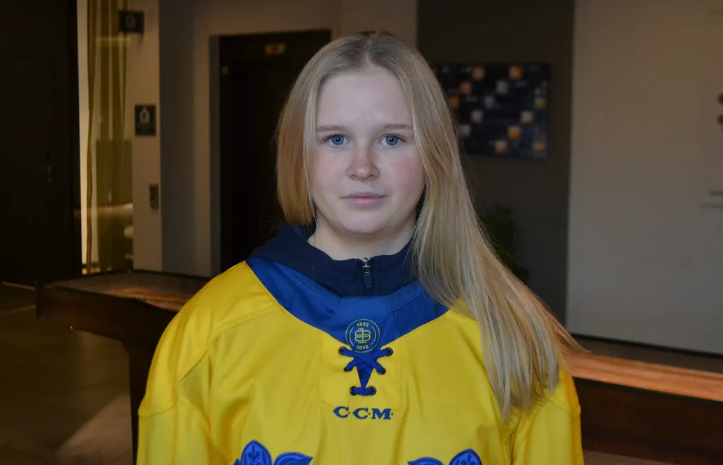 Selma Karlsson, Brynäs, ställer upp i sitt andra U18-VM