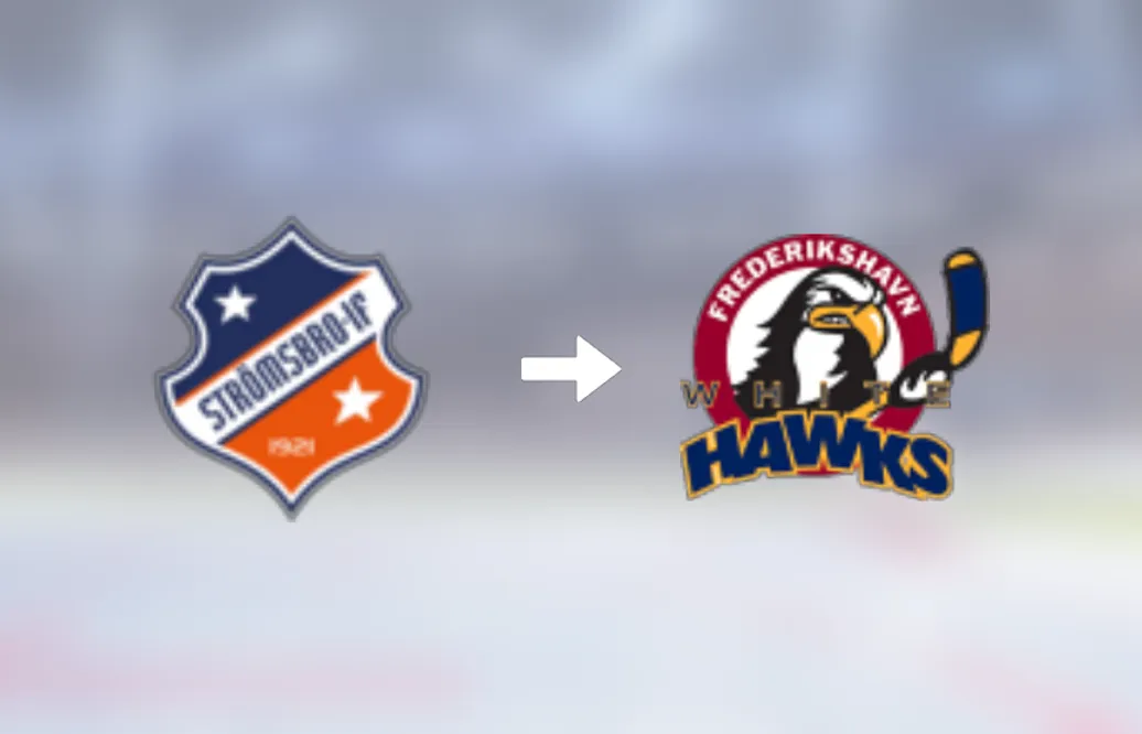 Backen Linus Lundberg är nu klar för spel i Frederikshavn White Hawks