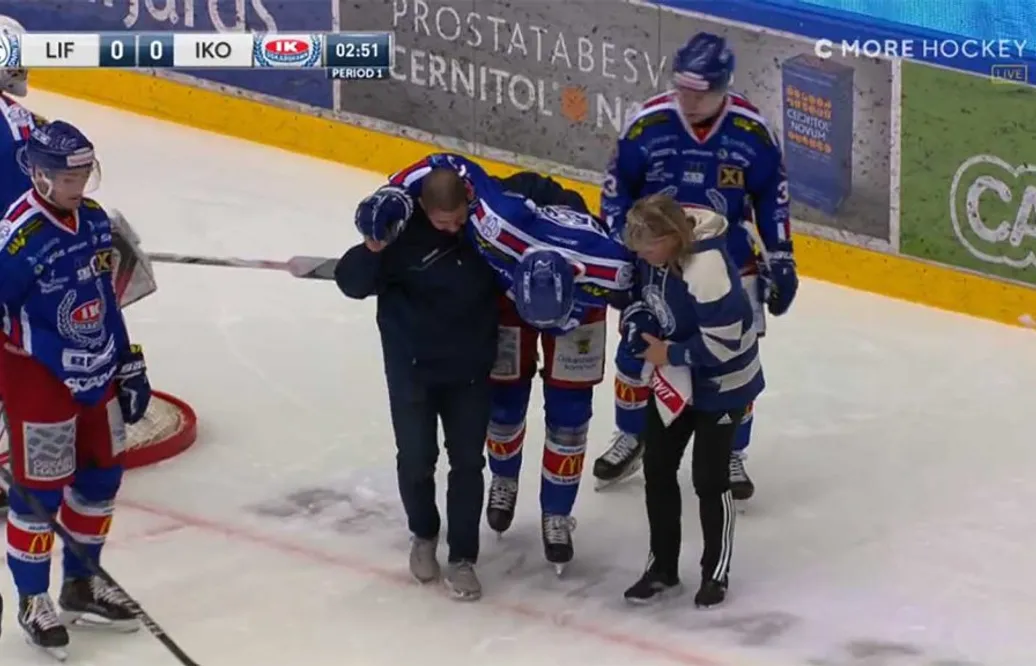 Tunga inledningen för Oskarshamn mot Leksand