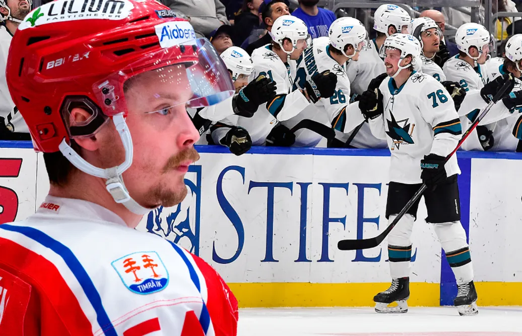 Uppgifter: Jonathan Dahlén kan släppas av San Jose Sharks