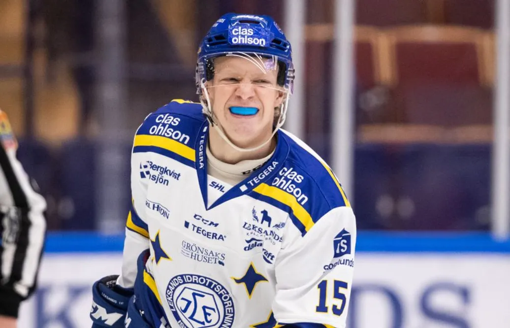 Sjukdom stoppar Leksandstalangen: "Jättetråkigt"