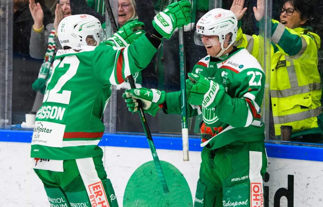 Rögle avgjorde i sista perioden och vann mot Leksand