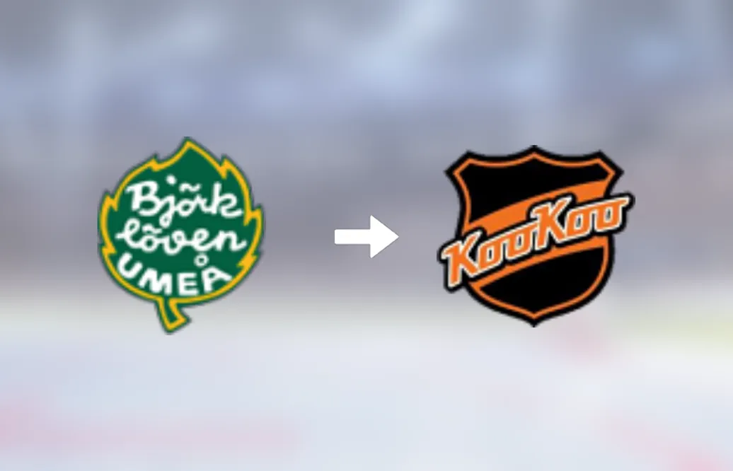 Förre IF Björklöven-spelaren får ny klubbadress: Spel i Finland