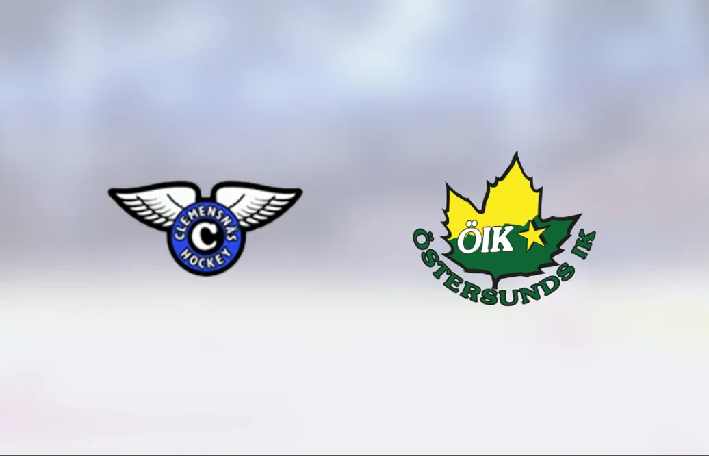 Storseger för Östersunds IK borta mot Clemensnäs