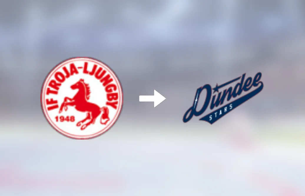 Dundee Stars värvar målvakten Anton Svensson från IF Troja-Ljungby