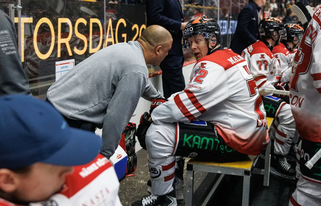 Jesse Ylönen saknades under torsdagsmatchen.