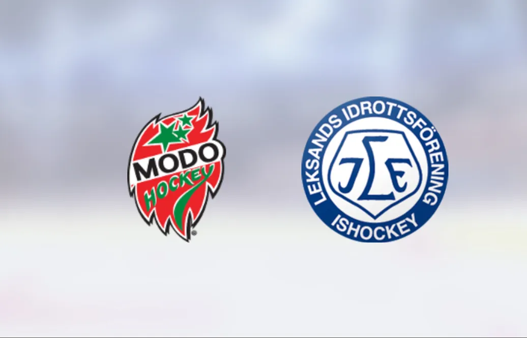 Två mål för Colin Sean Lindemann när Leksand vann mot Modo J20