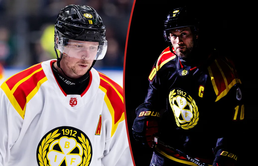Nicklas Bäckström är inte med bland Brynäs kaptener, där Johan Larsson fortsatt bär "C:et". 