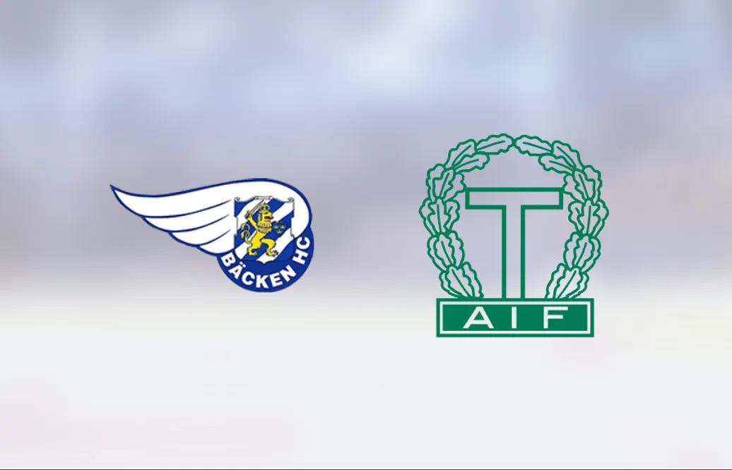 Likaläge i matchserien efter Bäckens seger mot Tingsryd