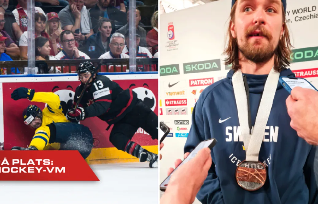 Linus Johansson – en skadad bronsmedaljör: “Vet inte om det är brutet”