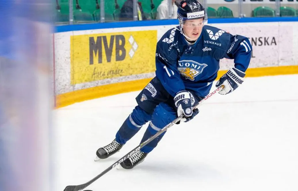 Oliver Kapanen blir Finlands lagkapten
