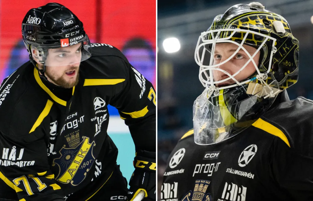 Branden Troock och Antoine Bibeau lämnar AIK