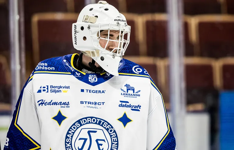 Viggo Tamm är nästa målvaktstalang som är på väg fram i Leksand. 
