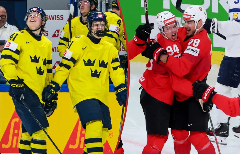Ivar Stenberg och Viggo Björck var bärande för Tre Kronor som däremot åkte ut i en kvartsfinal.