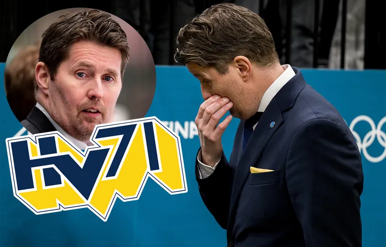 Stefan Klockare om nya jobbet i HV71.
Foto: Bildbyrån (Collage)