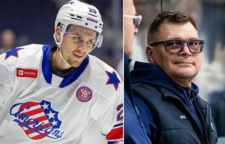 Olivier Nadeau blev nyligen 13:e forward i Växjö-truppen.