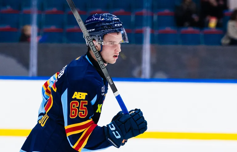 Adrian Carnebo som junior i Djurgården. 