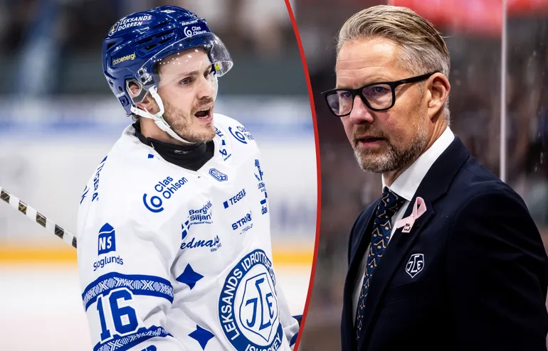 Tyler Kelleher saknas för Johan Hedbergs Leksand.