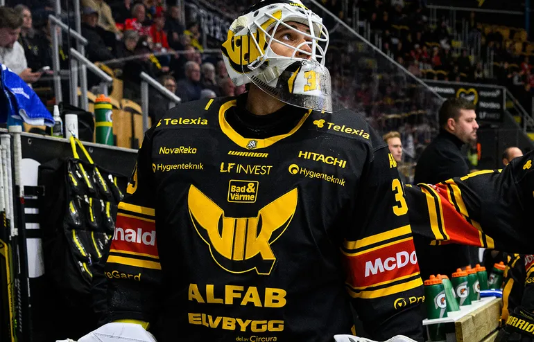 Oliver Håkanson höll nollan för Västerås i viktiga segern. 