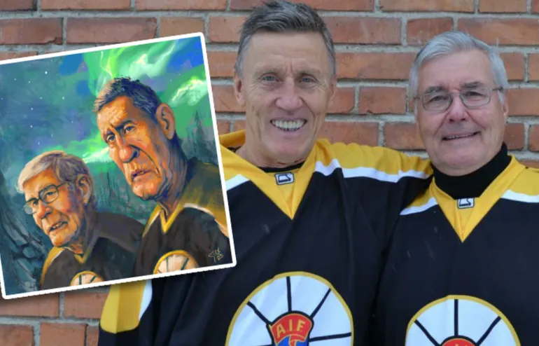 Old School Hockey – bröderna Salming minns sitt Kiruna
