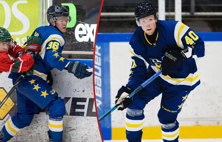 Martin Johnsen och Oskar Stål Lyrenäs saknas för HV71. 
