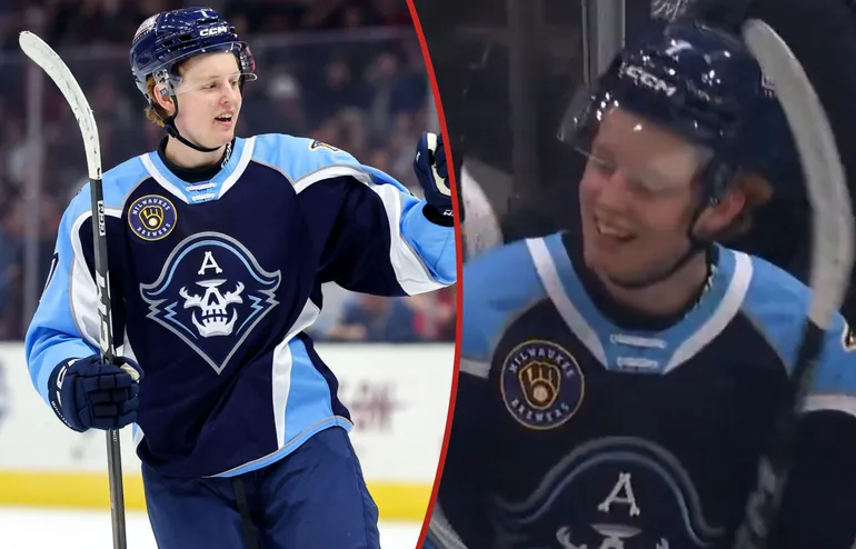 Svenskens succédebut i AHL