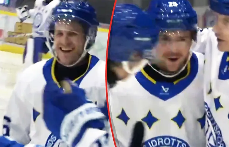 Tyler Kelleher och Nathan Staios klev fram för Leksand.