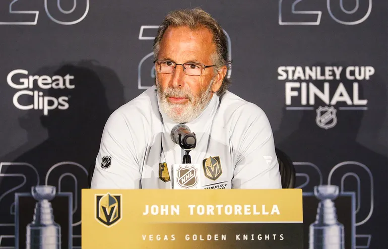 John Tortorella lämnar Vegas.
Foto: Bildbyrån.