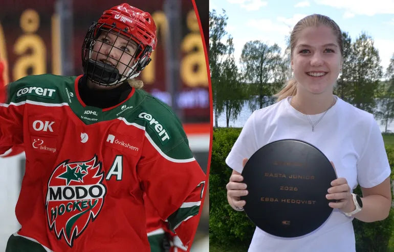 Hon vinner Eliteprospects Award 2026