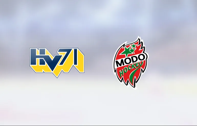 Modo Hockey tog hem segern mot HV 71 – Lovisa Engström matchvinnare