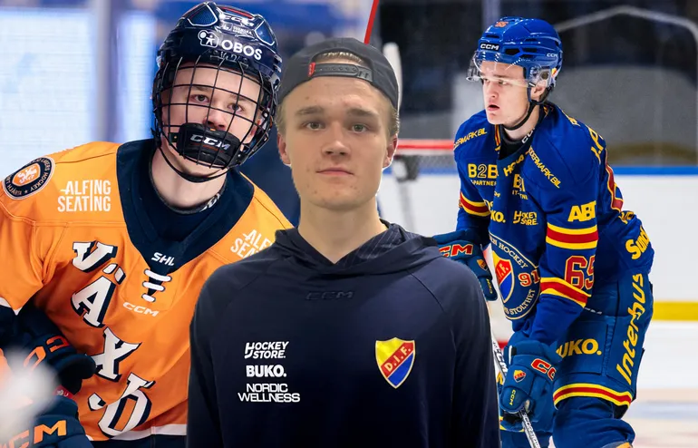 Liam Pettersson bytte Växjö mot Djurgården.